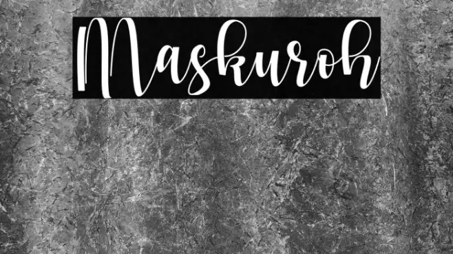 Maskuroh Example 3