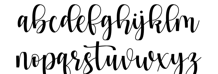 Maskuroh Font LOWERCASE