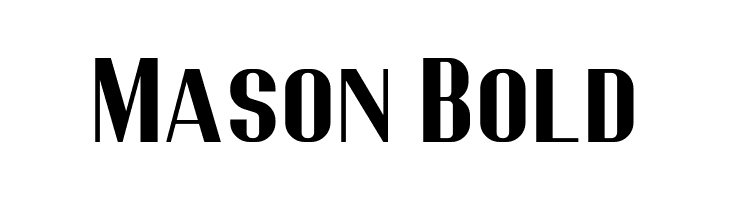 Mason Bold  Frei Schriftart Herunterladen