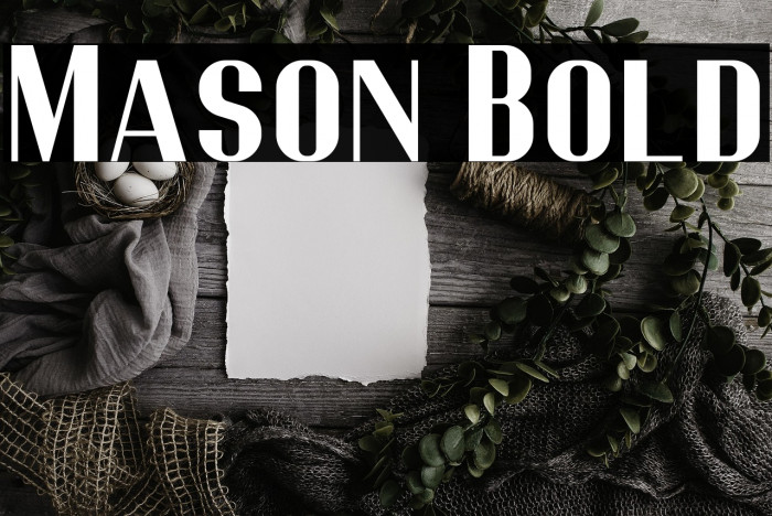 Mason Bold Example 2