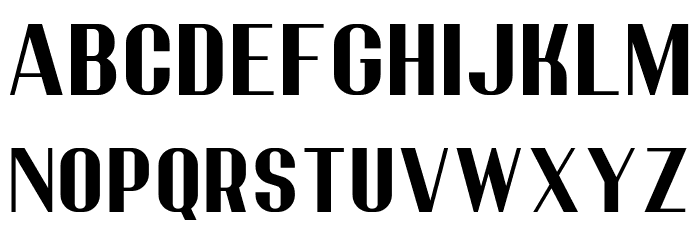 Mason Bold Font LOWERCASE