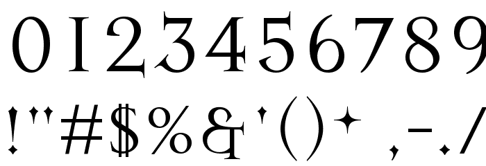 Mason Regular Font OTHER CHARS