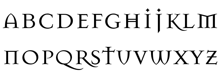 Mason Regular Font LOWERCASE