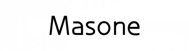 Masone  免费字体下载