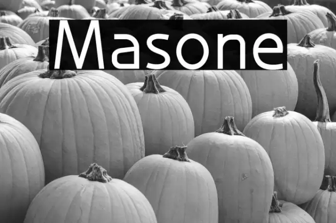 Masone Caratteri examples