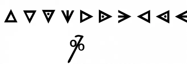 Masonic Cipher & Symbols フォント その他の文字