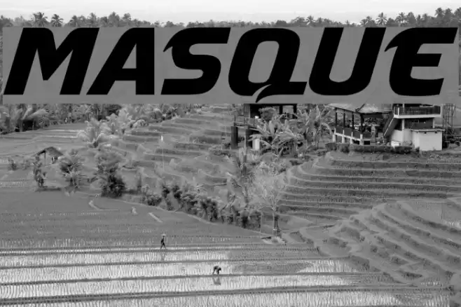 Masque Font examples