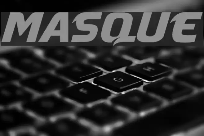 Masque Font examples