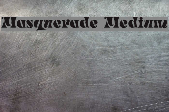 Masquerade Medium Example 3