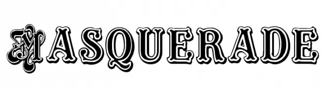 Masquerade  font caratteri gratis