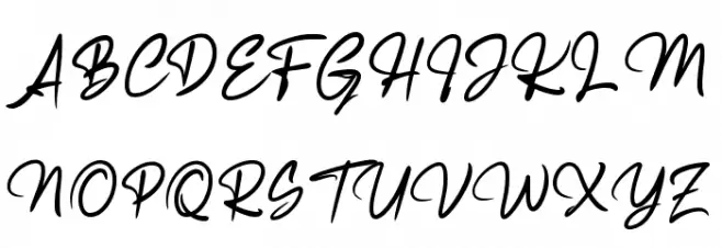 Masquero 字体 大写