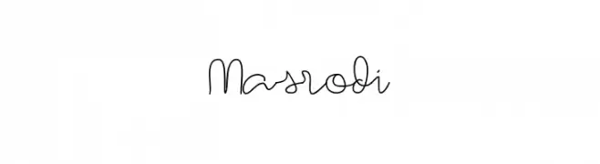 Masrodi  Скачать бесплатные шрифты