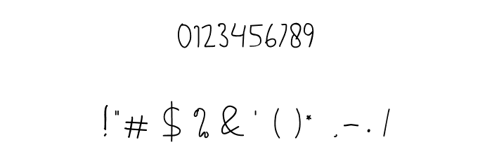 Masrodi Font OTHER CHARS