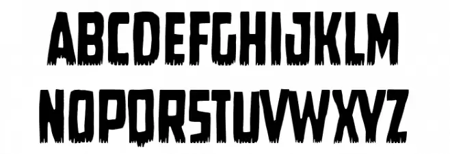 Mass Hysteria フォント 大文字
