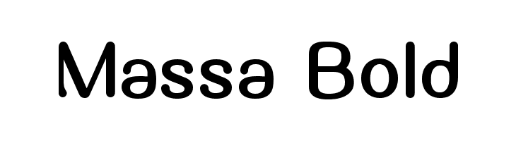 Massa Bold Font