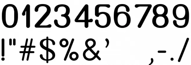 Massa Bold Font OTHER CHARS