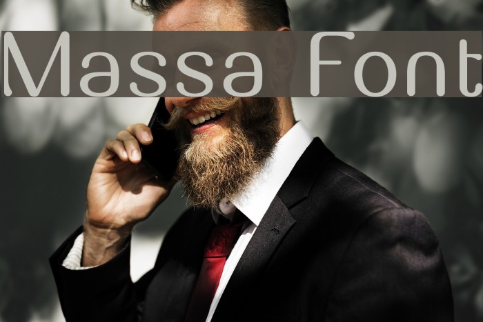 Massa Font examples