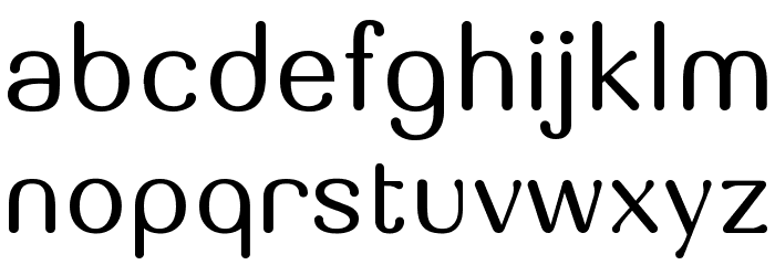 Massa Font LOWERCASE