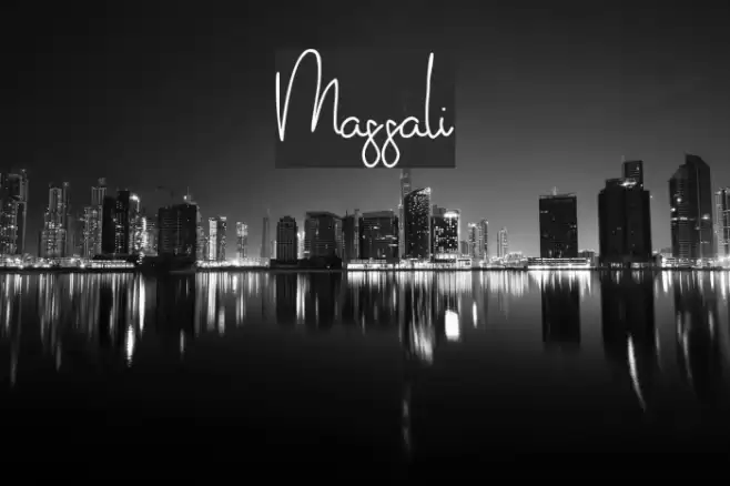Massali Font examples