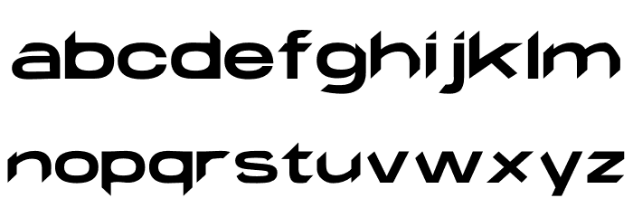 Massedi Font LOWERCASE