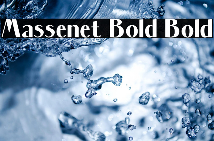 Massenet Bold Bold Example 1