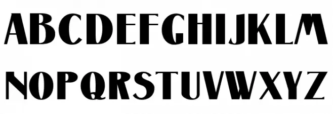 Massenet XBold Bold Schriftart Groß