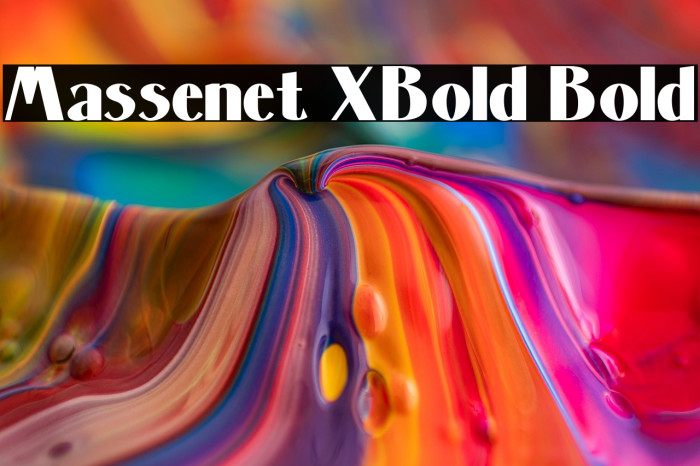 Massenet XBold Bold Example 1