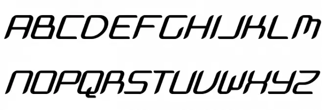 Massimo Oblique Schriftart Groß