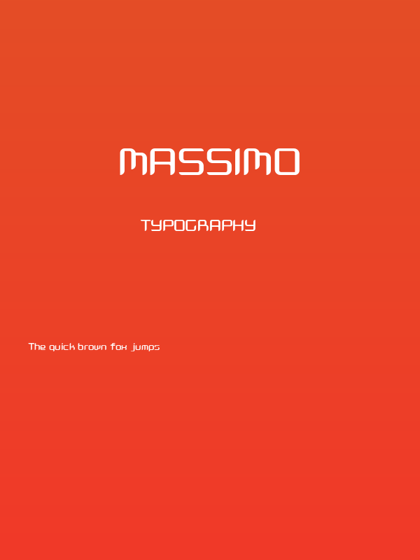 Massimo Poster