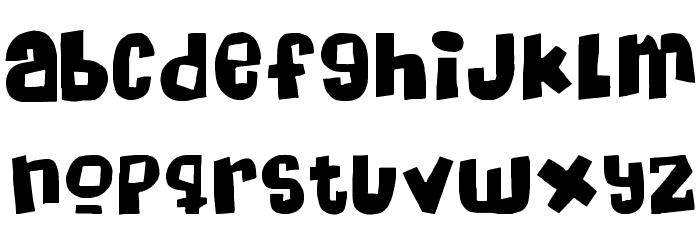 Massive HeadacheII Font LOWERCASE