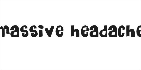 Massive Headache Logo