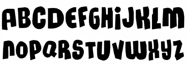 MassiveHeadache3 フォント 大文字