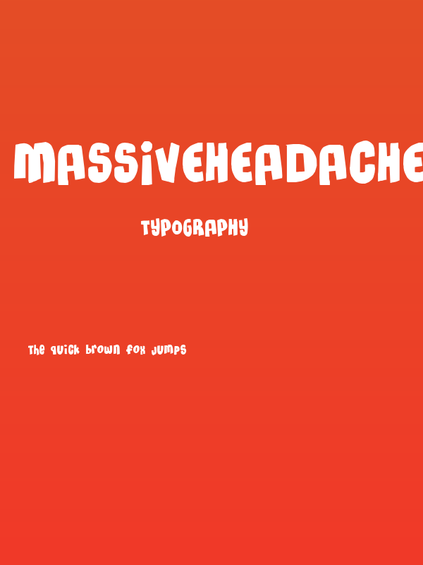 MassiveHeadache3 Poster