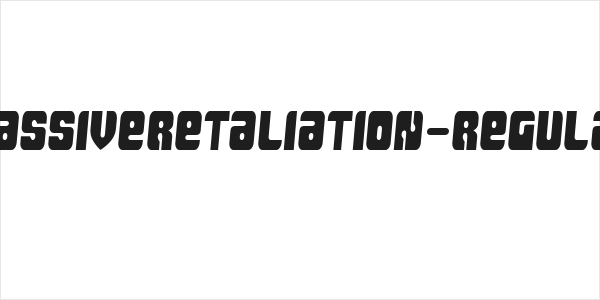 MassiveRetaliation-Regular Logo