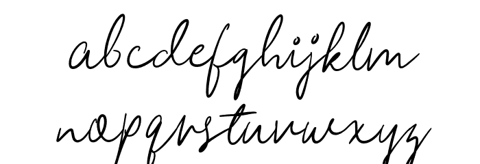 Massmellow Font LOWERCASE