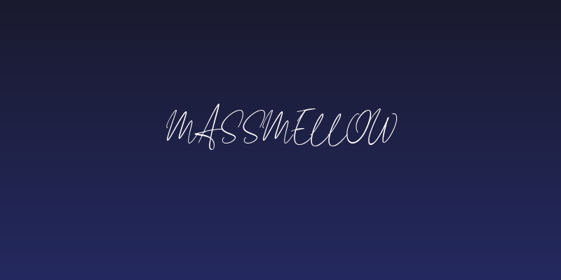 Massmellow Social Header