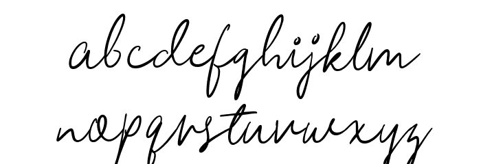 Massmellow Font LOWERCASE