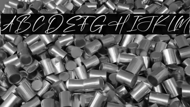 Massterdam Fontera Schriftart examples