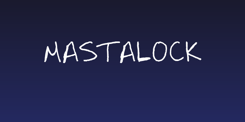 Mastalock Social Header