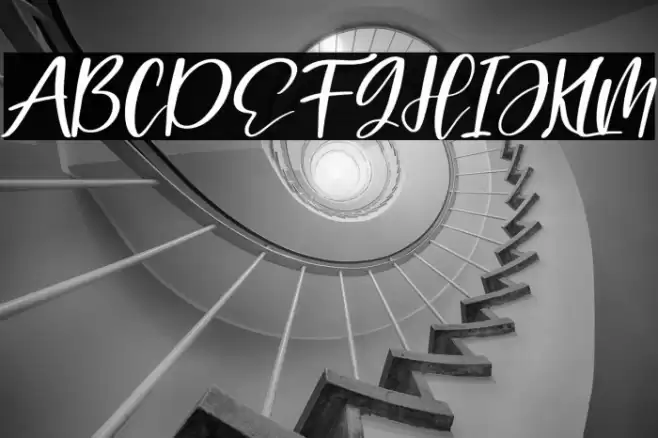 Mastelo Italic Font examples