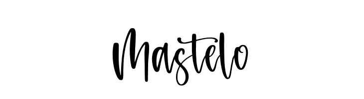 Mastelo  font caratteri gratis