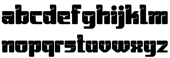 Masteng personal Regular Font LOWERCASE