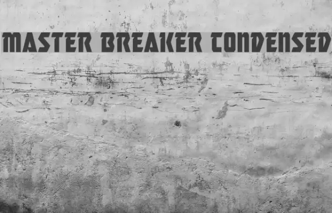 Master Breaker Condensed Example 2
