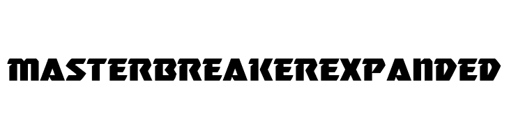Master Breaker Expanded  नि: शुल्क फ़ॉन्ट्स डाउनलोड