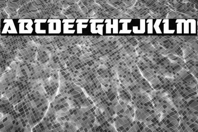 Master Breaker Expanded Font examples