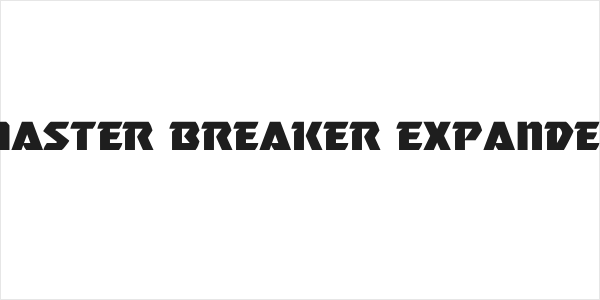 Master Breaker Expanded Logo