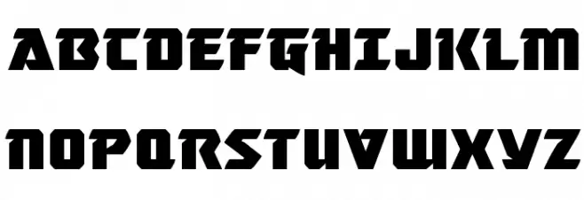 Master Breaker Expanded Шрифта ВЕРХНИЙ