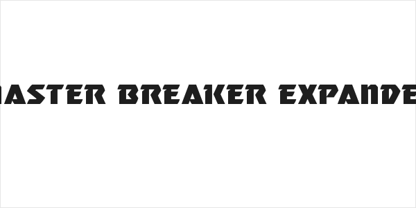 Master Breaker Expanded Logo