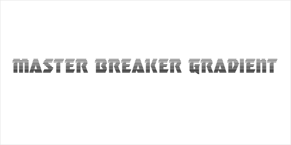 Master Breaker Gradient Logo