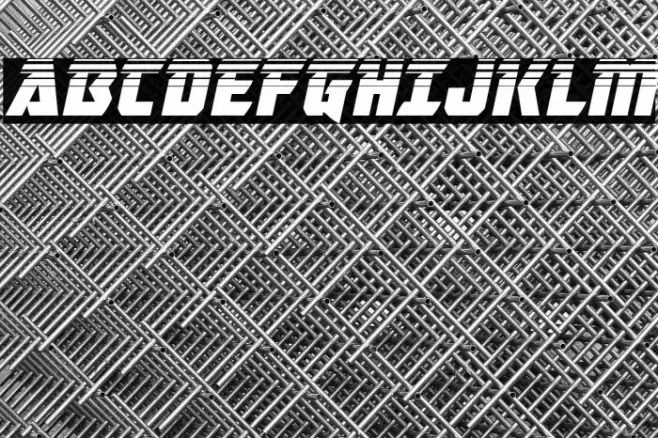 Master Breaker Halftone Italic Font examples